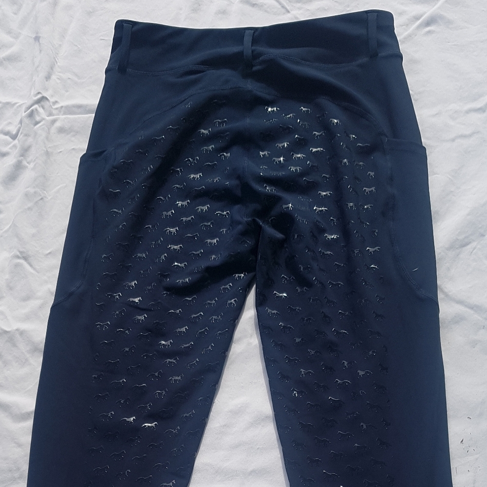 New M Blue Full Seat Womens Breeches